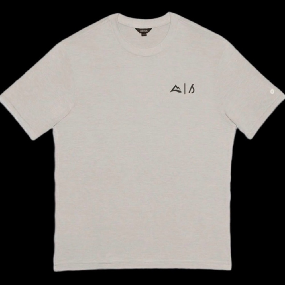 ALLBIRDS All Trail TrinoXO Tee Shirt Light Gray Sustainable Casual Minimalist XL
